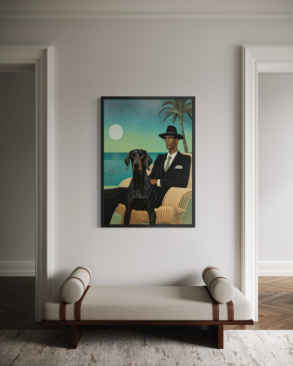 Man and Dog