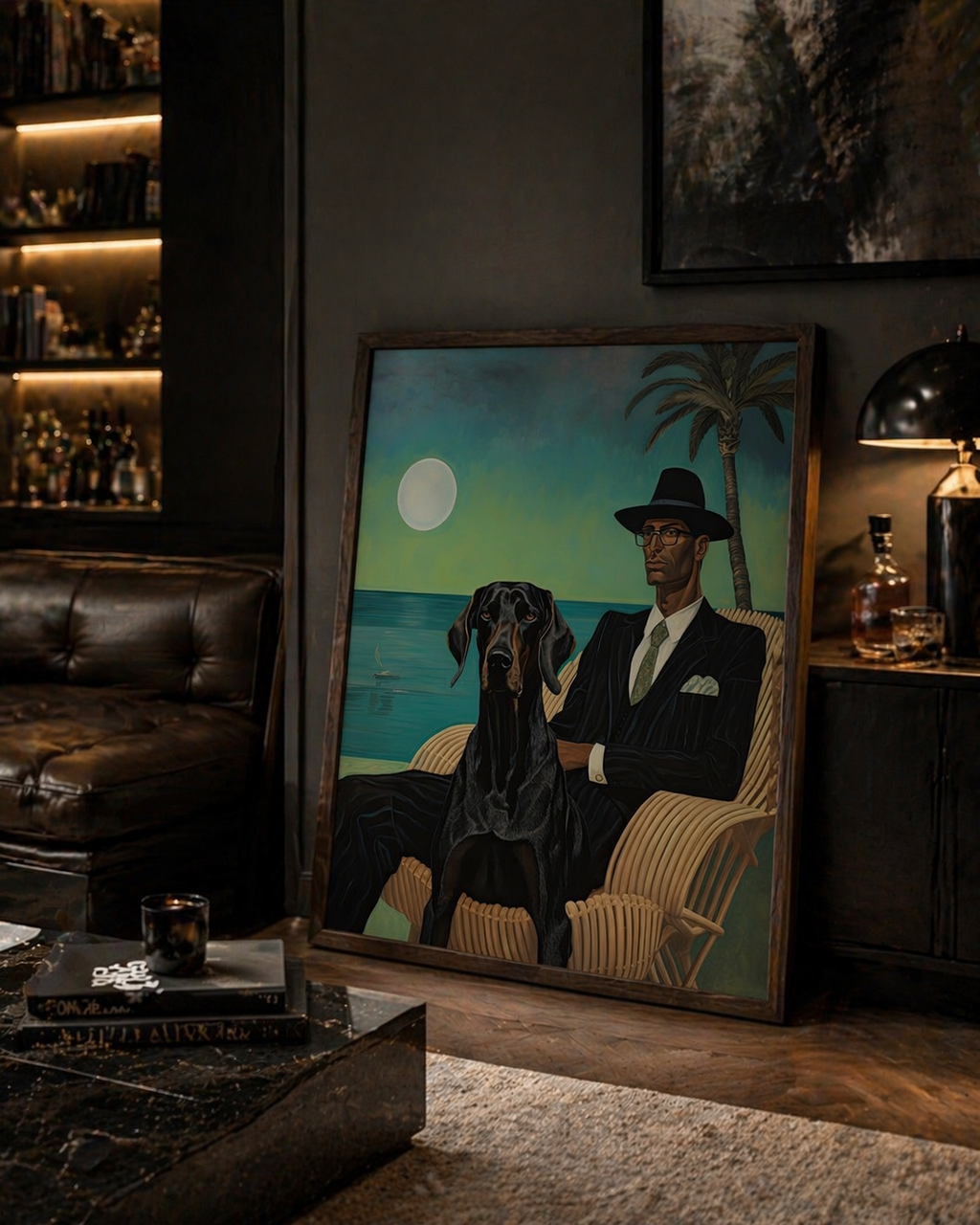 Man and Dog
