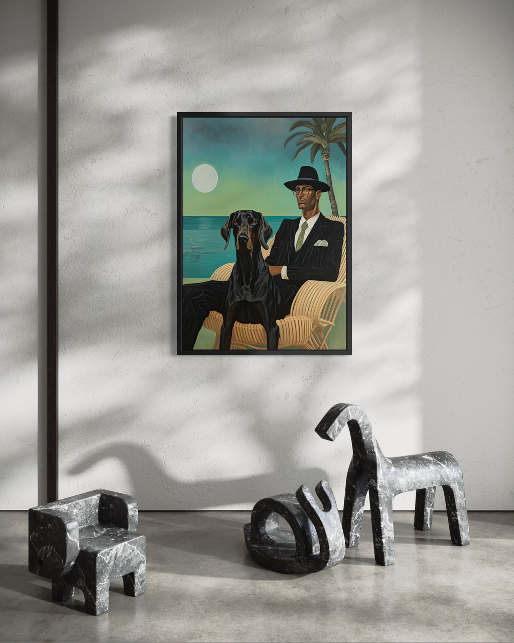 Man and Dog