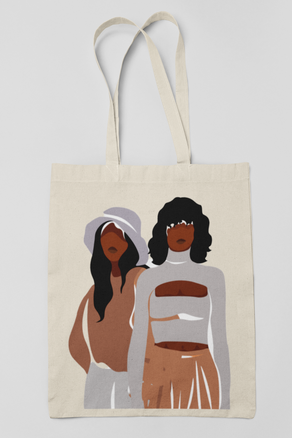 Winter Sisters Tote – Chic Duo Neutral Edit