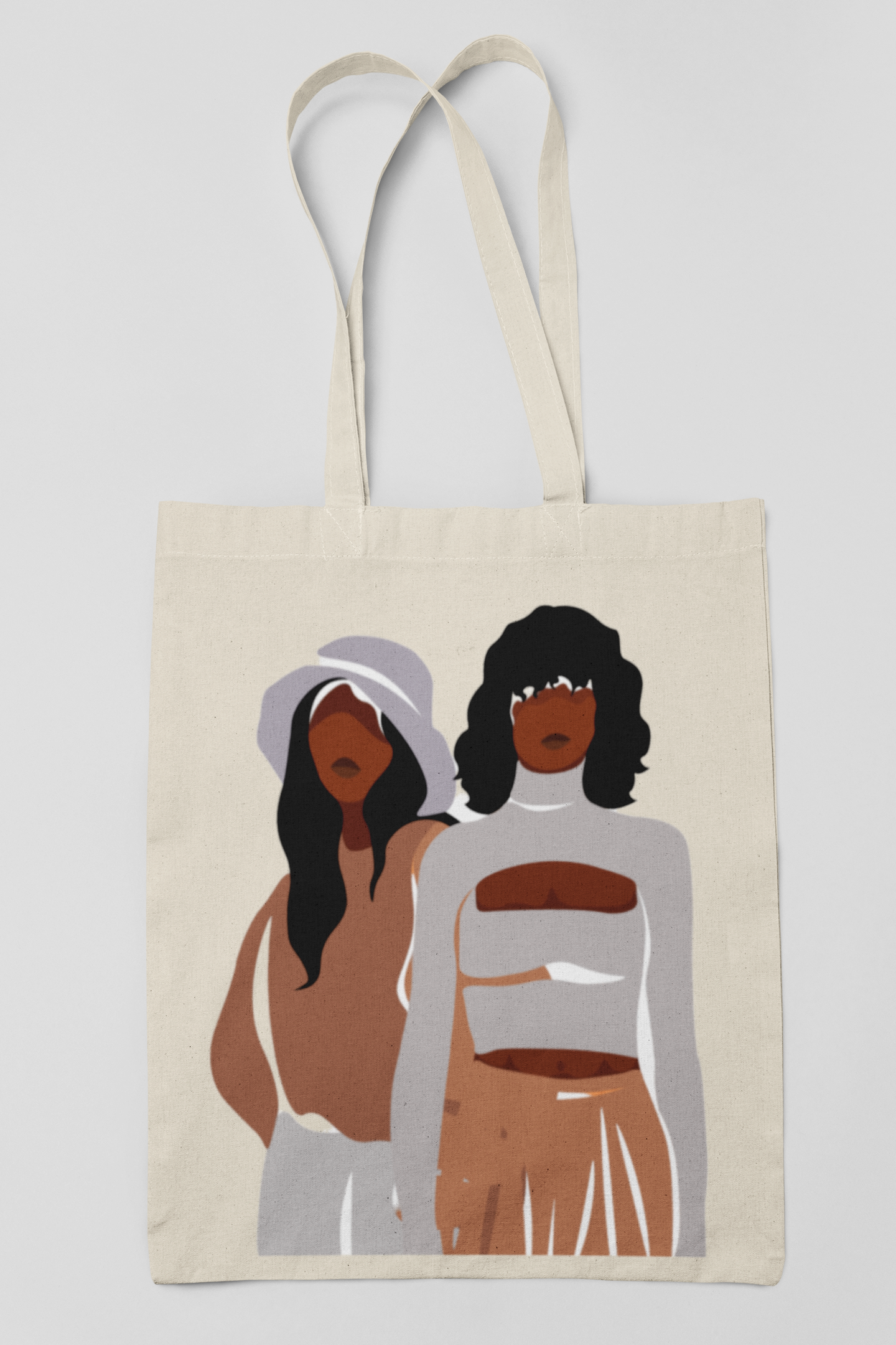 Winter Sisters Tote – Chic Duo Neutral Edit