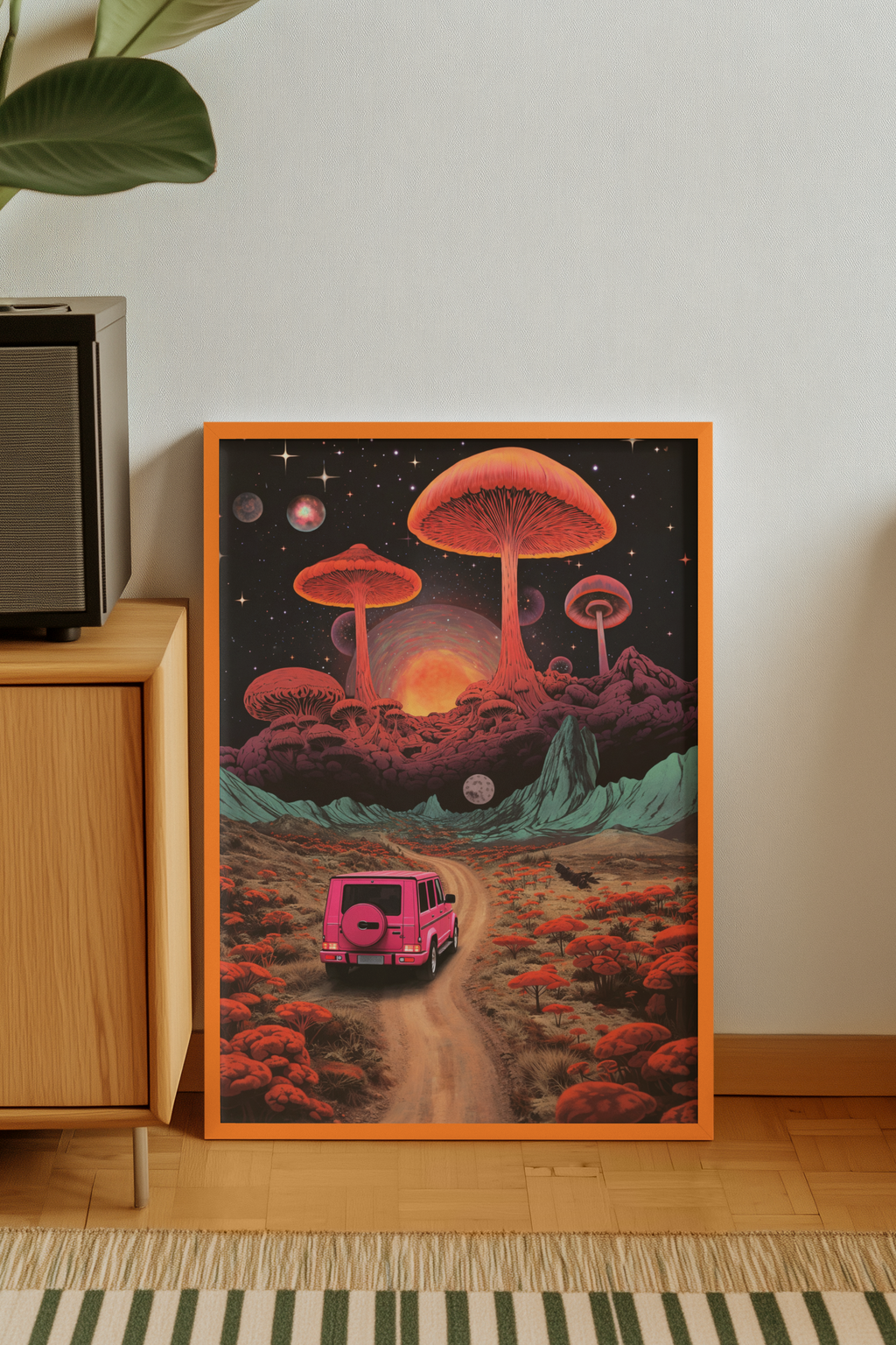 Pink Escape – Surreal Landscape Art Print