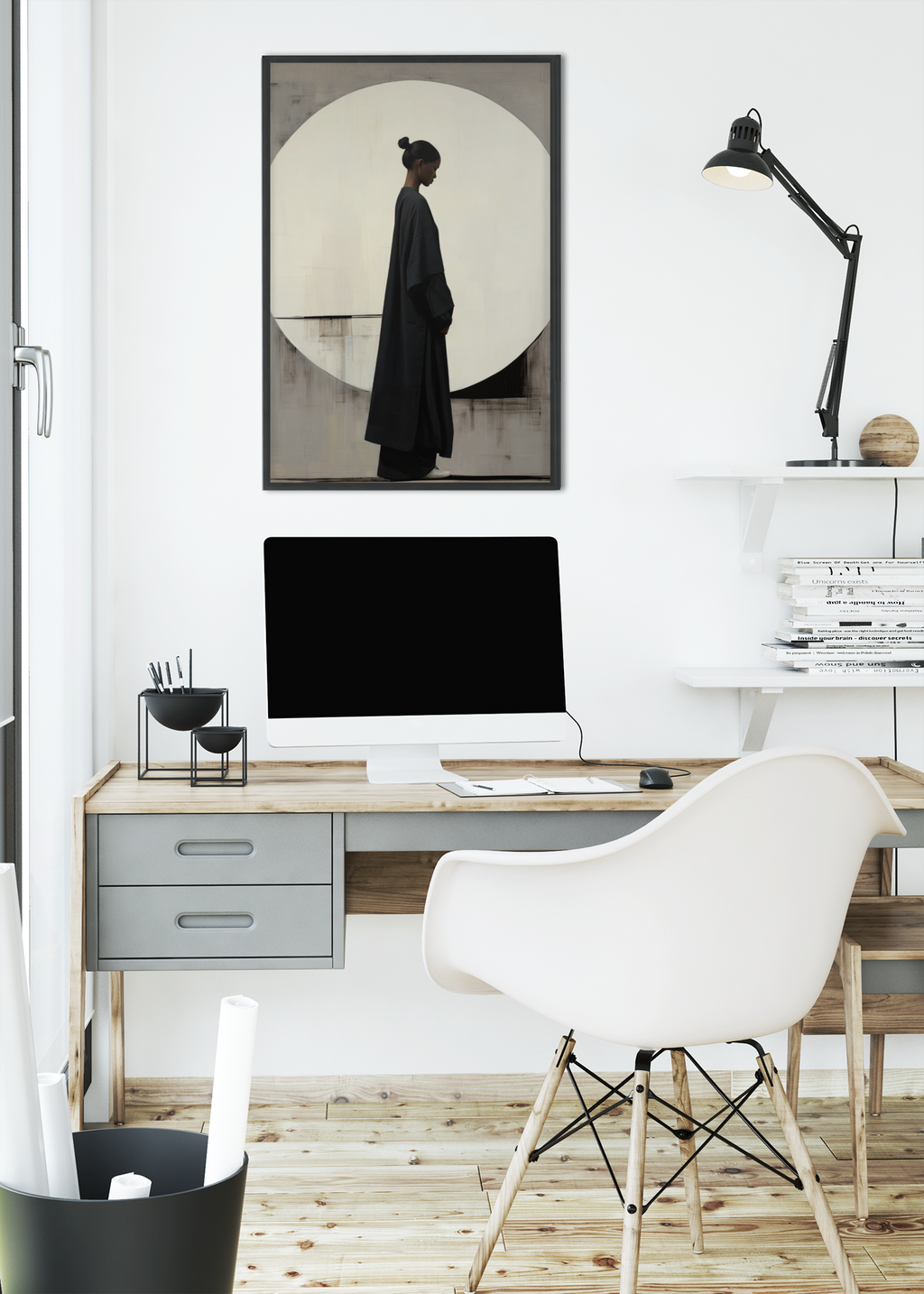 Seijaku 静寂 – Minimal Editorial Art Print