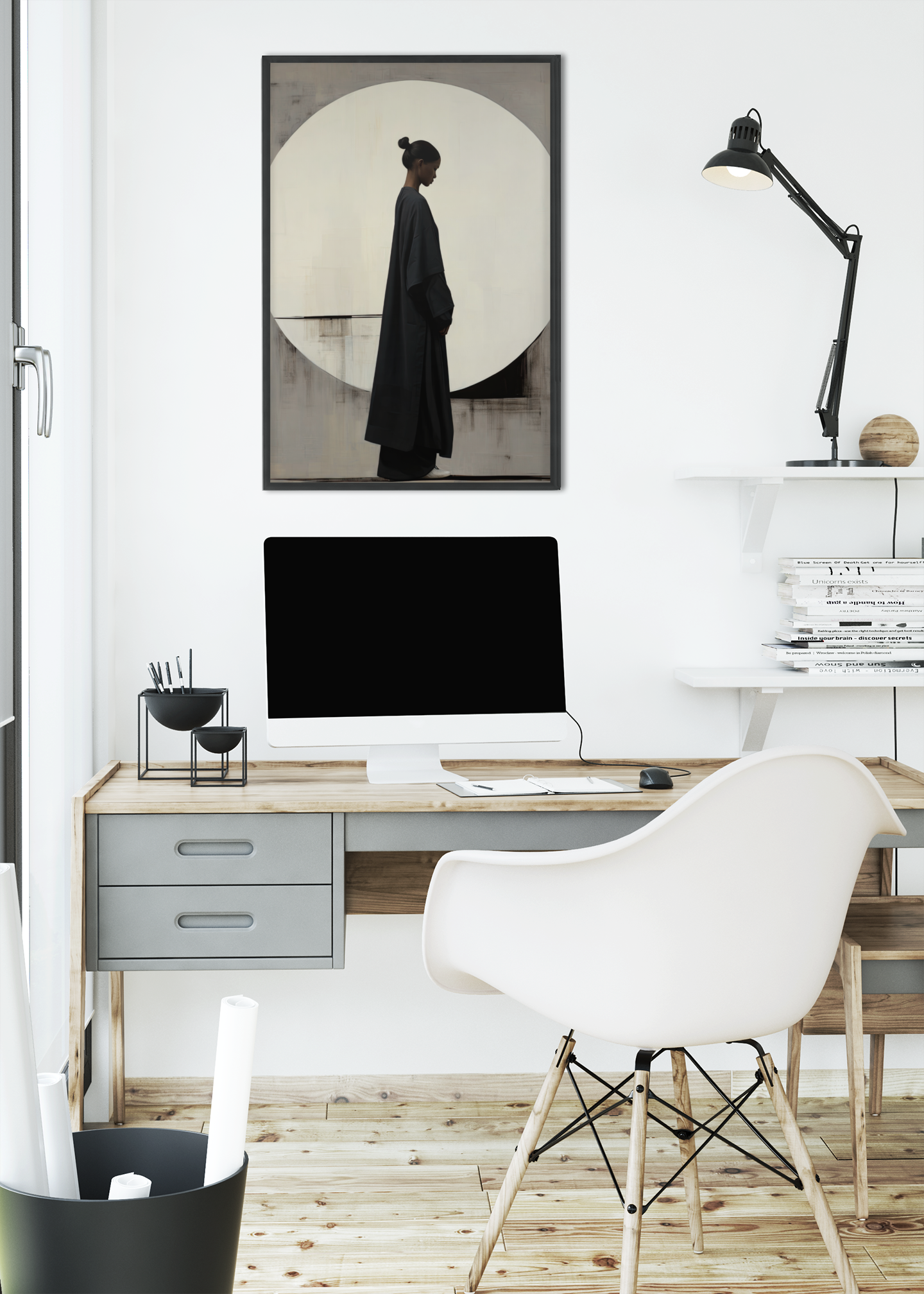 Seijaku 静寂 – Minimal Editorial Art Print