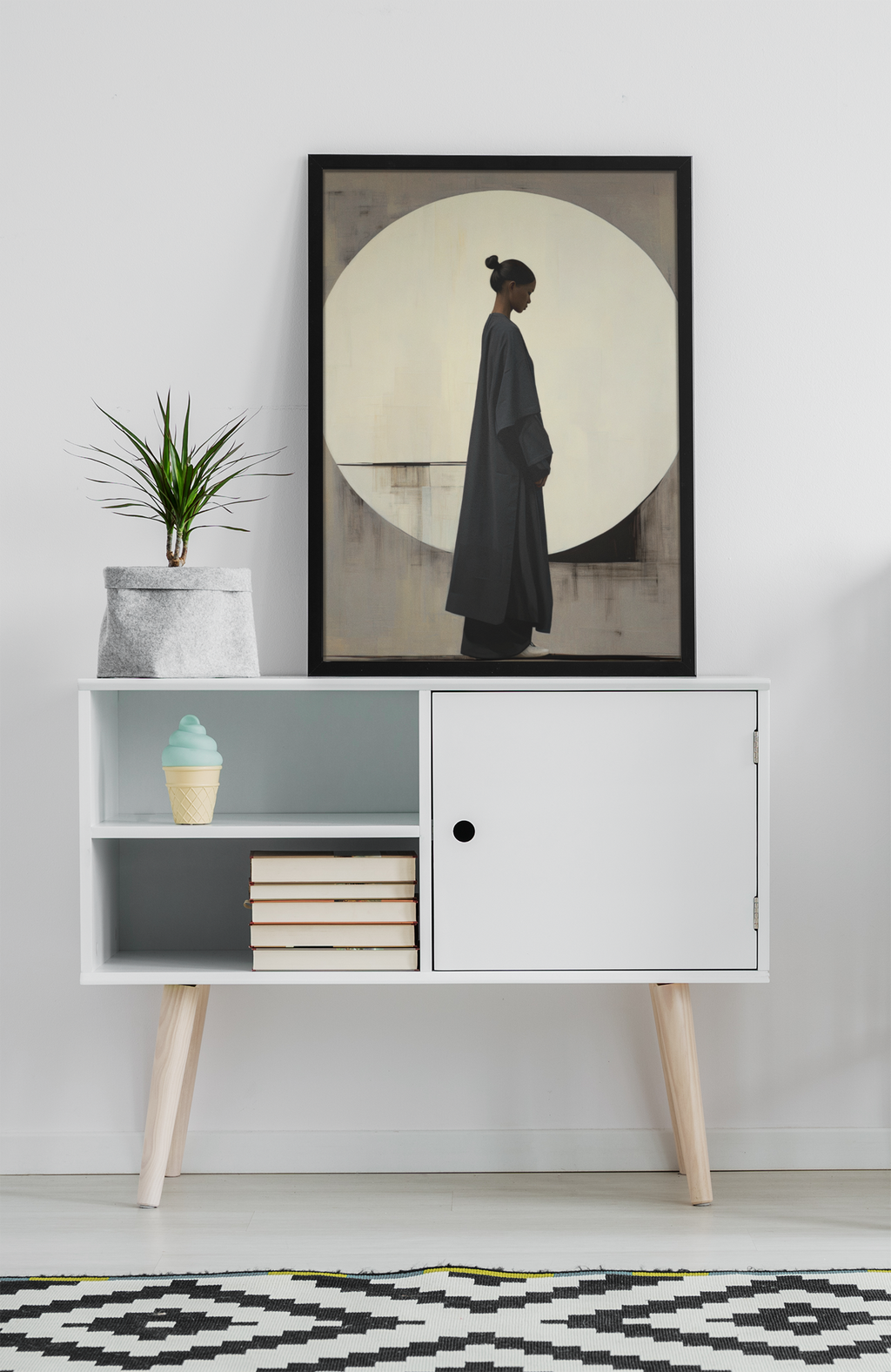 Seijaku 静寂 – Minimal Editorial Art Print