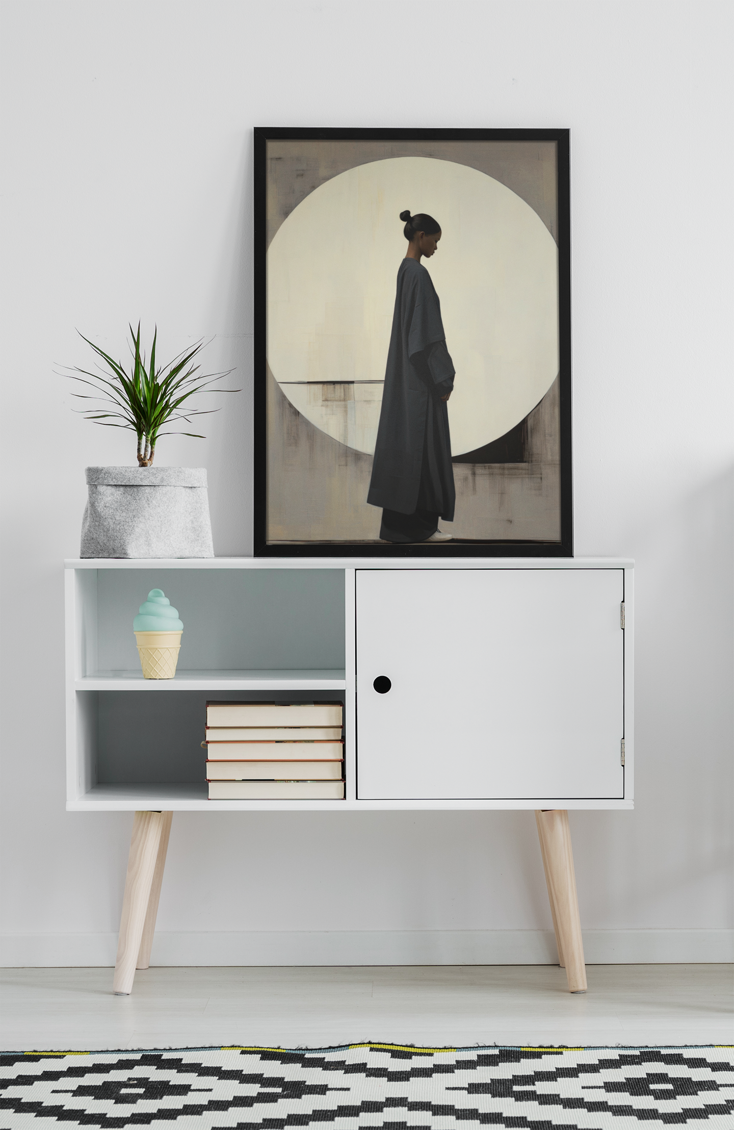 Seijaku 静寂 – Minimal Editorial Art Print