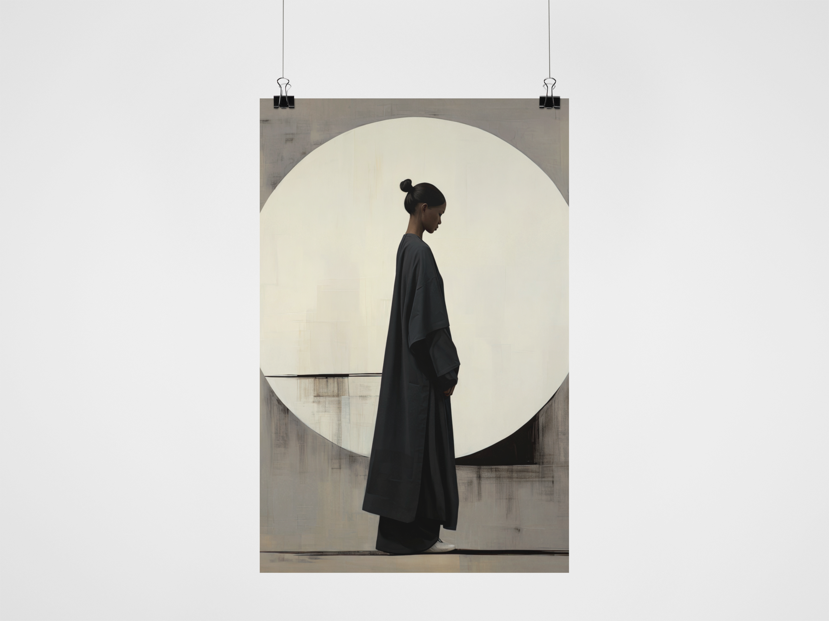 Seijaku 静寂 – Minimal Editorial Art Print